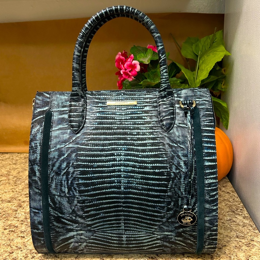 Brahmin Slate Willow Caroline